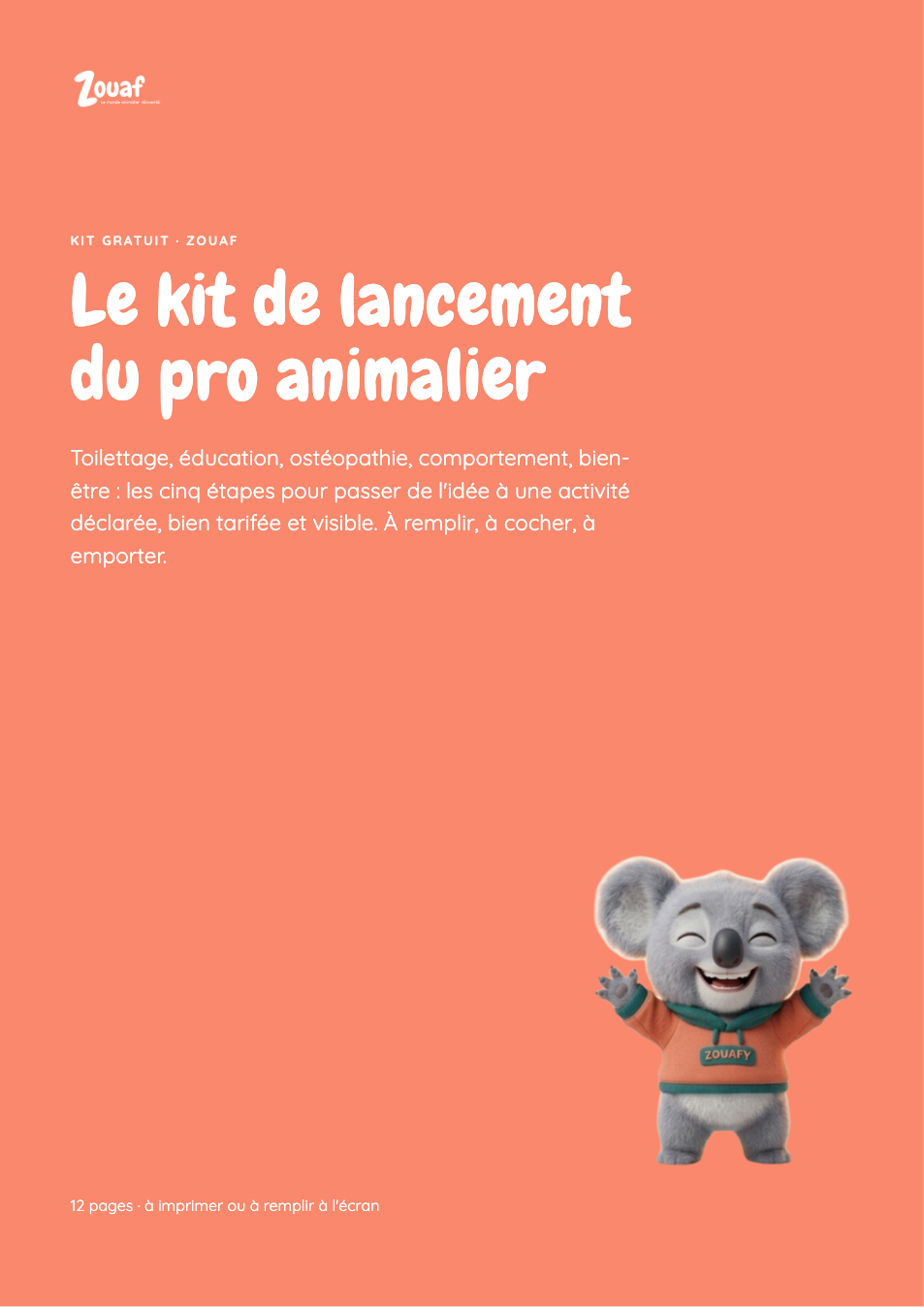 Aperçu : Le kit de lancement du pro animalier